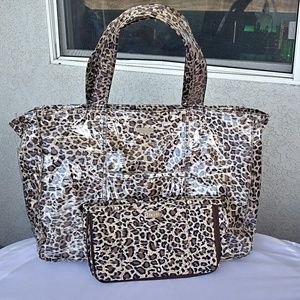 PurseN Luxury Travel Tote Bonus Cosmetic Bag